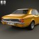 Ford Cortina TC Mark III sedan 1970 3d model