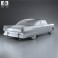 Ford Crown Victoria 1955 3d model