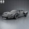 Ford GT40 1968 3d model
