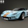 Ford GT40 1968 3d model