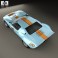 Ford GT40 1968 3d model