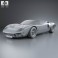 Ford GT40 1968 3d model