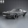 Ford Mustang Mach 1 1971 3d model