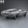 Ford Mustang Mach 1 1971 3d model