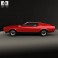 Ford Mustang Mach 1 1971 3d model