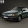 Ford Scorpio hatchback 1985 3d model