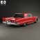 Ford Thunderbird Sport Coupe 1958 3d model