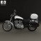 Harley-Davidson XL883L Police 2013 3d model