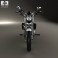 Harley-Davidson XL883L Police 2013 3d model
