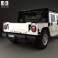 Hummer H1 pickup 2005 3d model