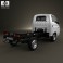 Hyundai HR (Porter) Chassis Truck 2013 3d model