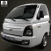 Hyundai HR (Porter) Chassis Truck 2013 3d model
