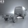 Hyundai HR (Porter) Chassis Truck 2013 3d model