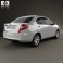 JAC Tongyue J3 sedan 2010 3d model