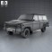 Jeep Wagoneer 1978 3d model