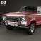 Jeep Wagoneer 1978 3d model