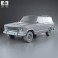 Jeep Wagoneer 1978 3d model