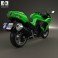 Kawasaki Ninja ZX-14R 2012 3d model