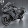 Kawasaki Ninja ZX-14R 2012 3d model
