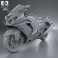 Kawasaki Ninja ZX-14R 2012 3d model