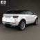 Land Rover Range Rover Evoque Convertible 2013 3d model