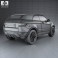 Land Rover Range Rover Evoque Convertible 2013 3d model