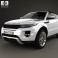 Land Rover Range Rover Evoque Convertible 2013 3d model