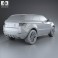 Land Rover Range Rover Evoque Convertible 2013 3d model