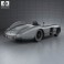 Mercedes-Benz 300 SLR 1955 3d model