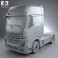 Mercedes-Benz Actros 1851 Tractor Truck 2013 3d model