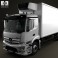 Mercedes-Benz Antos Box Truck 2012 3d model