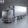 Mercedes-Benz Antos Box Truck 2012 3d model
