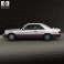 Mercedes-Benz E-class coupe 1993 3d model