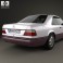 Mercedes-Benz E-class coupe 1993 3d model