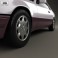 Mercedes-Benz E-class coupe 1993 3d model