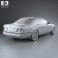 Mercedes-Benz E-class coupe 1993 3d model