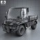 Mercedes-Benz Unimog U300 2012 3d model