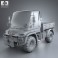 Mercedes-Benz Unimog U300 2012 3d model