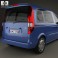 Mercedes-Benz Vaneo 2002 3d model