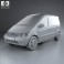 Mercedes-Benz Vaneo 2002 3d model