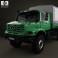 Mercedes-Benz Zetros Flatbed Truck 2008 3d model