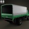 Mercedes-Benz Zetros Flatbed Truck 2008 3d model