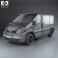 Nissan Primastar Panel Van 2002 3d model