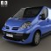 Nissan Primastar Panel Van 2006 3d model