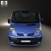 Nissan Primastar Panel Van 2006 3d model