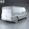 Nissan Primastar Panel Van 2006 3d model
