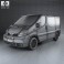 Nissan Primastar Passenger Van 2002 3d model