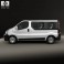 Nissan Primastar Passenger Van 2002 3d model