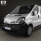 Nissan Primastar Passenger Van 2002 3d model