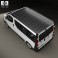 Nissan Primastar Passenger Van 2002 3d model